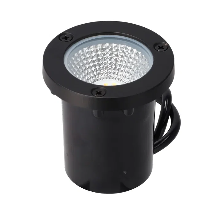 Spot LED pour jardin encastrable 5W IP65 à température de couleur réglable (CCT) avec télécommande, pour éclairage extérieur