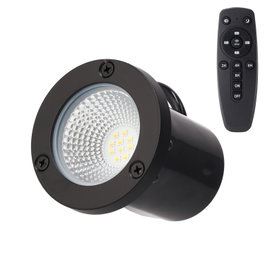 Projecteur LED encastrable de jardin 5W IP65 CCT avec télécommande