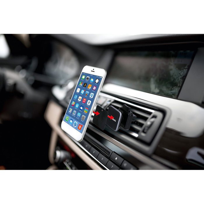 Grundig Support universel magnétique pour smartphone avec pince pour diffuseur d'air Grundig Support universel magnétique pour smartphone avec pince pour diffuseur d'air