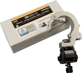ALGAMLIGHT Abrazadera pour Tube Ø 48-50 mm, Aluminium, Charge Max 100 kg, Pivot 90°