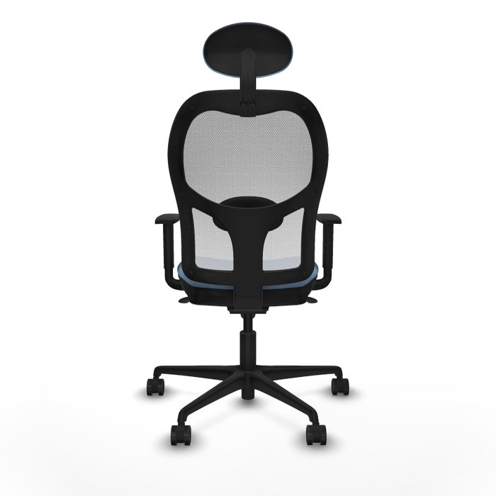 Chaise de Bureau avec Appui-tête Jorquera Piqueras y Crespo 1D036N1 Bleu ciel