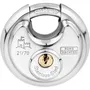 Burg Wachter Cadenas cylindrique 21 70 SB en acier inoxydable 70 mm avec 2 clés - Sécurité extérieure