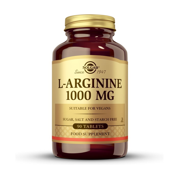Solgar L-Arginine 1000 mg, 90 capsules