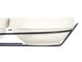 Vessia Set de 3 bols en porcelaine blanche 350 ml avec support 40x13x7 cm (Set de 12)
