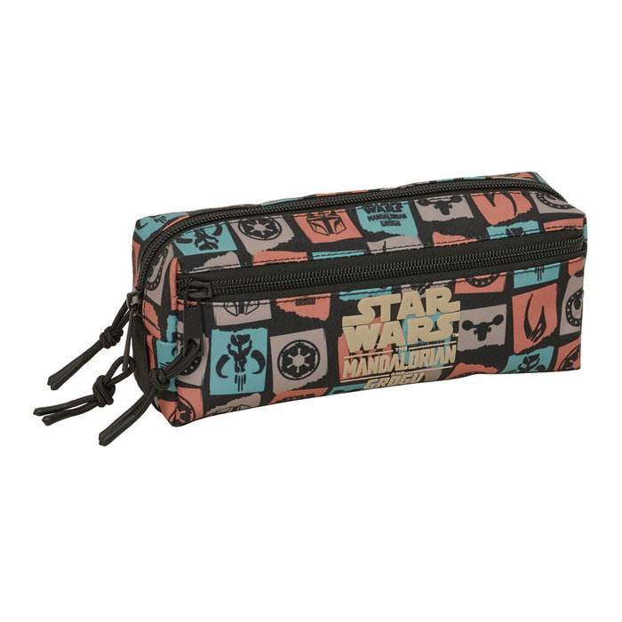 Safta Trousse Triple Petite avec Élastique 22 cm Safta Trousse Triple Petite avec Élastique 22 cm