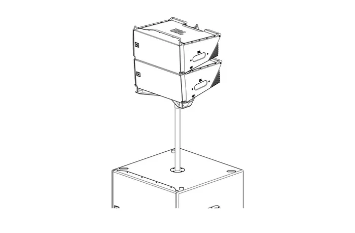 JBLPRO Plaque de Base pour Enceinte SRX906LA