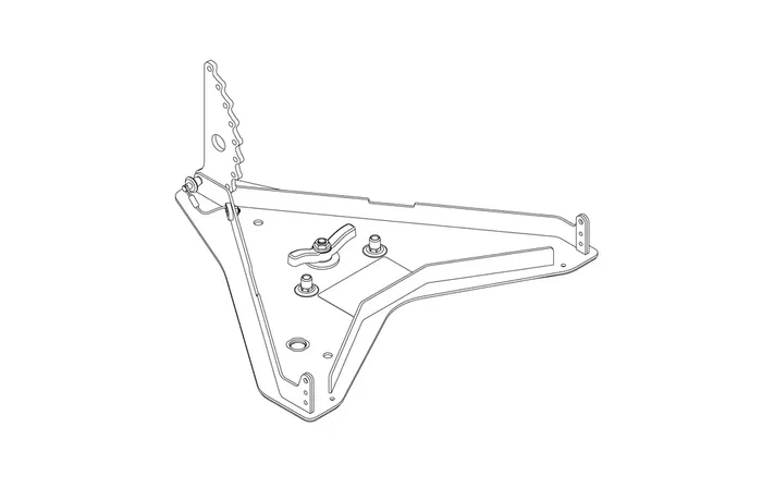JBLPRO Plaque de Base pour Enceinte SRX906LA