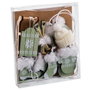 BigBuy Home Décorations de Noël Blanc Vert (10 Unités)