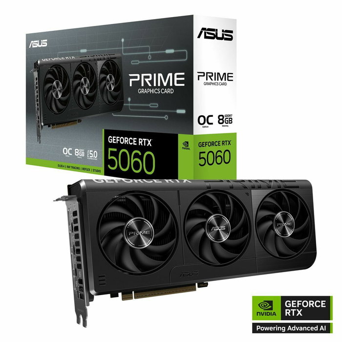 Carte Graphique Asus 90YV0N10-M0NA00 GEFORCE RTX 5060 8 GB GDDR6 GDDR7