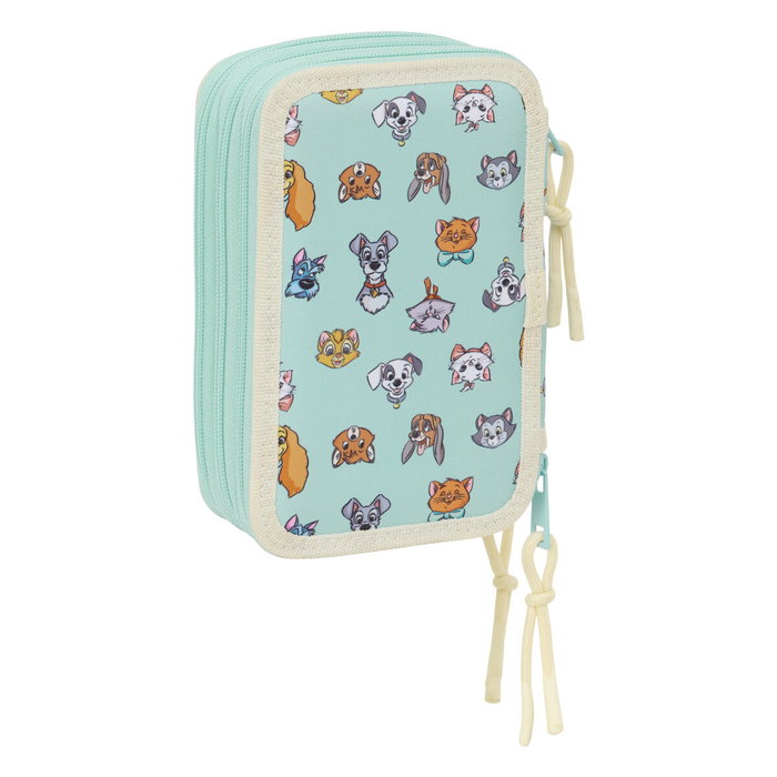 Trousse Scolaire avec Accessoires Disney Bleu 12,5 x 19,5 x 5,5 cm 37 Pièces Trousse Scolaire avec Accessoires Disney Bleu 12,5 x 19,5 x 5,5 cm 37 Pièces