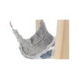 Hamac Suspendu Trixie Gris Pêche 37 × 29 × 37 cm Bois