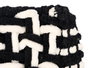 Berilo Tapis de Bain Noir 50x80 cm - 60% Polyester, 40% Coton (Set de 24)