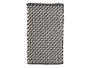 Berilo Tapis de Bain Noir 50x80 cm - 60% Polyester, 40% Coton (Set de 24)