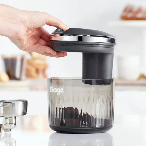 Sage SEA503NEU0ZEU1 Extracteur de marc de café silencieux, Puck Sucker, pour machines à café série Oracle et Dual Boiler avec portefiltres 58mm
