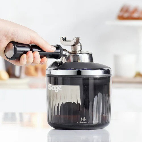 Sage SEA503NEU0ZEU1 Extracteur de marc de café silencieux, Puck Sucker, pour machines à café série Oracle et Dual Boiler avec portefiltres 58mm