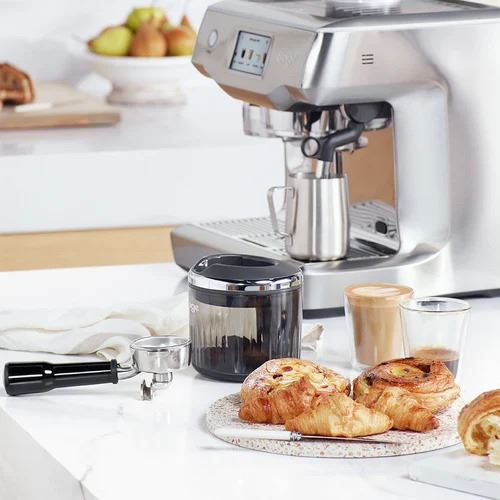 Sage SEA503NEU0ZEU1 Extracteur de marc de café silencieux, Puck Sucker, pour machines à café série Oracle et Dual Boiler avec portefiltres 58mm