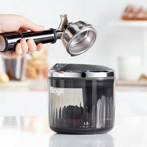 Sage SEA503NEU0ZEU1 Extracteur de marc de café silencieux, Puck Sucker, pour machines à café série Oracle et Dual Boiler avec portefiltres 58mm