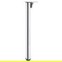 HERRAJES ALK Pied de table pliable Ø50 H710 Chrome Pied de table fixe