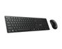 MSI FORGE K210 W COMBO - Pack clavier et souris sans fil USB avec batterie rechargeable, interrupteurs scissor, DPI ajustable, disposition ES