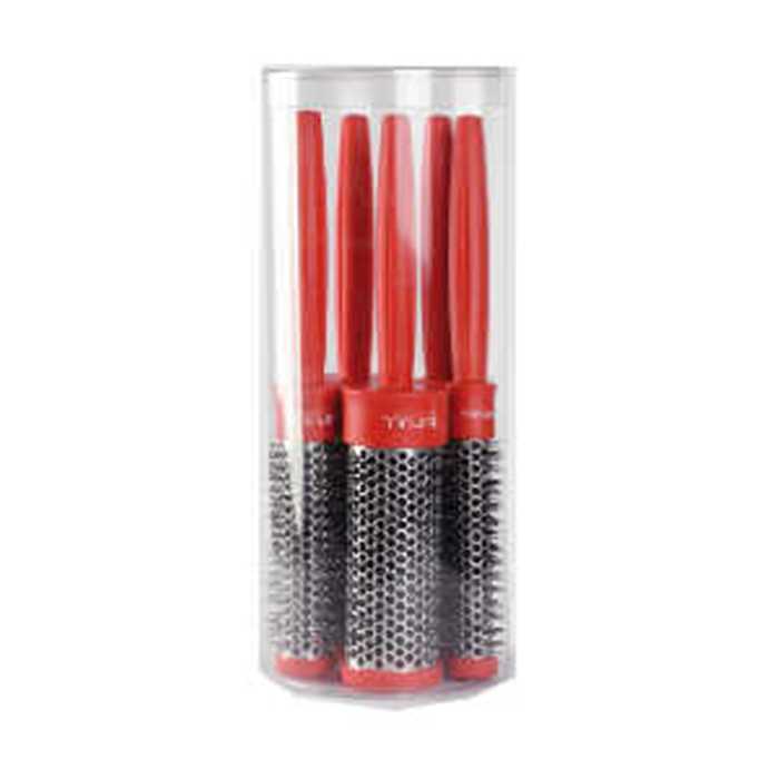 Bifull Pack de 5 Brosses Rouges Professionnelles Bifull Pack de 5 Brosses Rouges Professionnelles