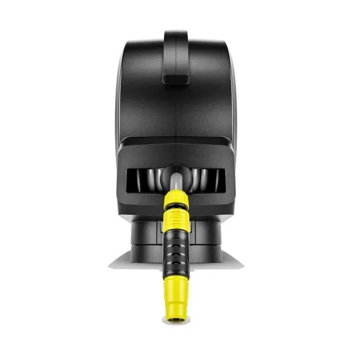 Karcher Dérouleur mural automatique HBX 4.15 avec tuyau 15 m, 180°, résistant UV et gel, pour jardin et terrasse