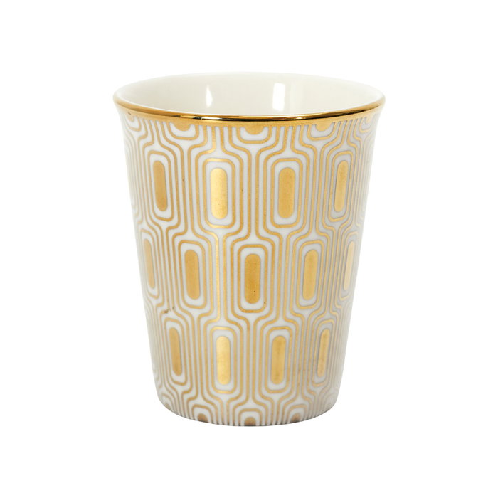 Home Deco Factory Vase Espresso 100 ml Oro