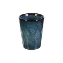 Home Deco Factory Tasse Espresso en Grès Bleu 80 ml