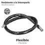 WOLFPACK LINEA PROFESIONAL Piton Moto Blindado Llave Tubo 25 x 100 cm