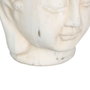 BigBuy Garden Cache-pot Crème Terre cuite Buda Oriental
