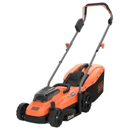 Black + Decker Tondeuse électrique sans fil 18V 33cm - BCMW3318L2-QW - Avec 2 batteries 2,5Ah et chargeur - Fonction Mulching