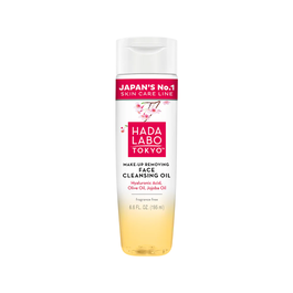 Hada Labo Tokyo Huile Nettoyante Visage à l'Acide Hyaluronique pour le Démaquillage, 195 ml