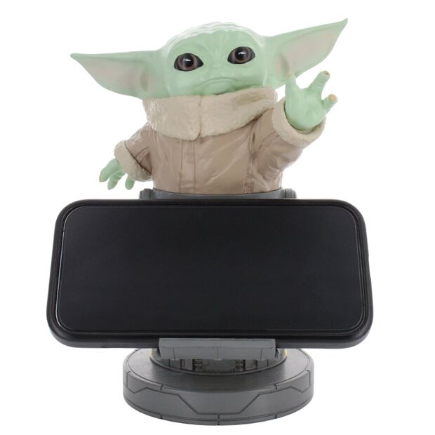 EXQUISITE GAMING Support de Chargement et de Présentation Figure Grogu The Mandalorian Star Wars 21 cm pour Manettes et Smartphones