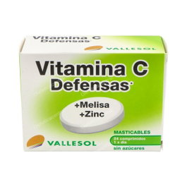VALLESOL VIT.C MELISA ZINC 24 comprimés masticables