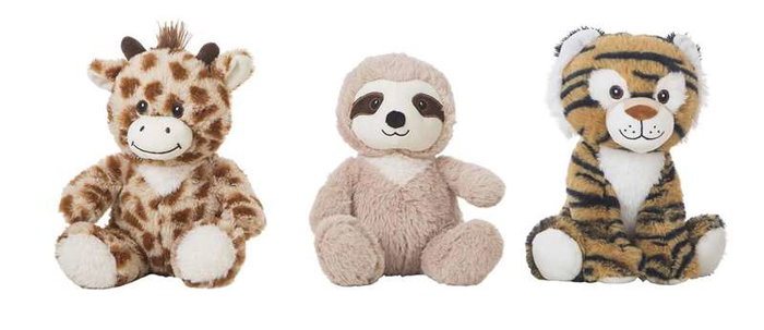 Creaciones Llopis - Lot de 6 animaux de la jungle en peluche - 26 cm - Jouet d'éveil pour enfants dès 36 mois Creaciones Llopis - Lot de 6 animaux de la jungle en peluche - 26 cm - Jouet d'éveil pour enfants dès 36 mois