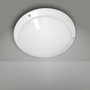 PAPILLON Plafonnier Blanc IP54 pour Intérieur et Extérieur Ø 27 cm E27
