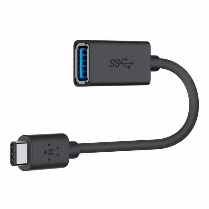 Câble USB-C vers USB Belkin F2CU036btBLK Noir Câble USB-C vers USB Belkin F2CU036btBLK Noir