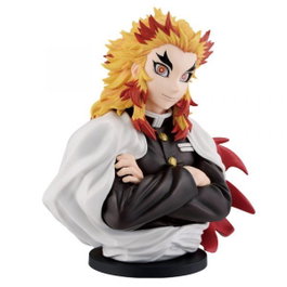 BANPRESTO Figura Ichibansho Kyojuro Rengoku Keep Your Heart Burning Demon Slayer Kimetsu no Yaiba 20cm