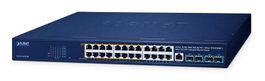 Planet GS-4210-16UP8T4X Commutateur Ethernet administrable 16 ports PoE++ 95W, 8 ports Gigabit, 4 ports 10G SFP+
