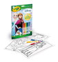 Crayola - Livre d'activités Disney Frozen en espagnol avec 7 feutres lavables - Livre de coloriage et jeux - 32 pages