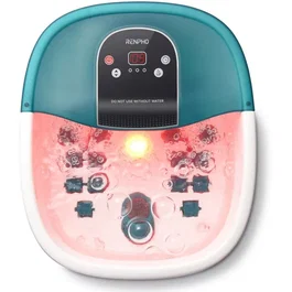 Renpho Foot Spa Bath Massager X002 - Hydromasseur de pieds avec bulles, vibrations et température réglable