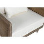 Home ESPRIT Fauteuil Blanc Naturel