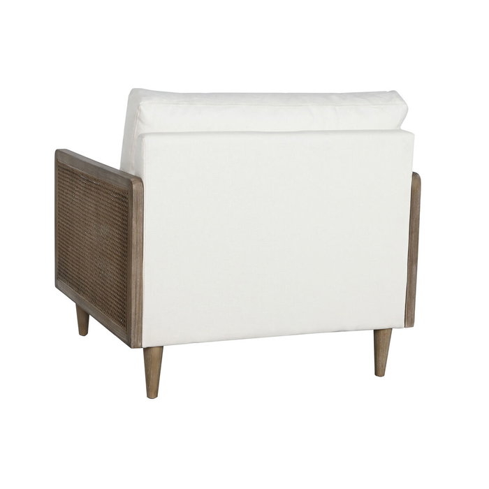 Home ESPRIT Fauteuil Blanc Naturel