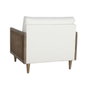 Home ESPRIT Fauteuil Blanc Naturel