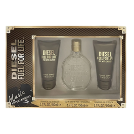 Diesel Coffret Parfum Fuel for Life pour Homme - Gel Douche 50 ml + Eau de Parfum 50 ml - Lot de 2 pièces