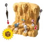 Epoch Games Naruto Shippuden Hokage Rock Survival avec 4 figurines