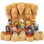 Epoch Games Naruto Shippuden Hokage Rock Survival avec 4 figurines