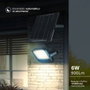 GSC Evolution Proyector solar LED Miloha 100W 6500K IP65 Negro