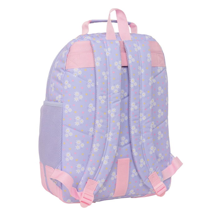 Cartable Safta Bouquet Rose Lila 32 x 42 x 15 cm