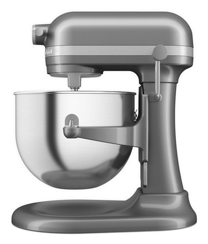 Kitchenaid 5KSM70JPX Robot Cuiseur Heavy Duty 6,6 L Argent Oscuro avec bol métallique, action planétaire et 11 vitesses