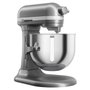 Kitchenaid 5KSM70JPX Robot Cuiseur Heavy Duty 6,6 L Argent Oscuro avec bol métallique, action planétaire et 11 vitesses